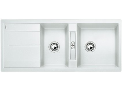3216 blanco metra 8 s silgranit bila oboustranne provedeni