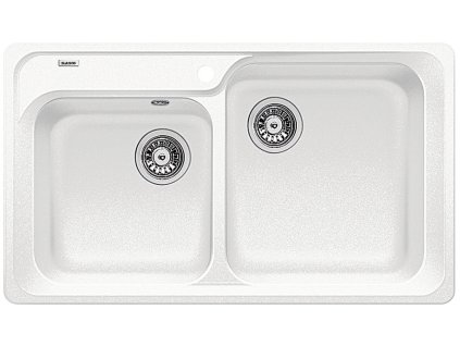 6852 blanco classic 8 silgranit bila drez vpravo