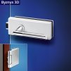 28311 luka byznys hr bez otvoru 3d chrom nerez